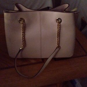 Pink Micheal kors with gold hardware